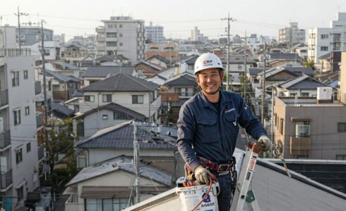 大阪　防水工事　雨漏り補修