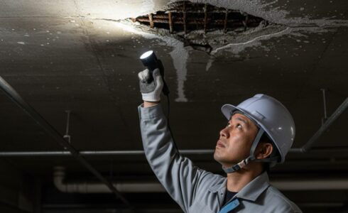 エフロレッセンス 爆裂 大阪 防水工事