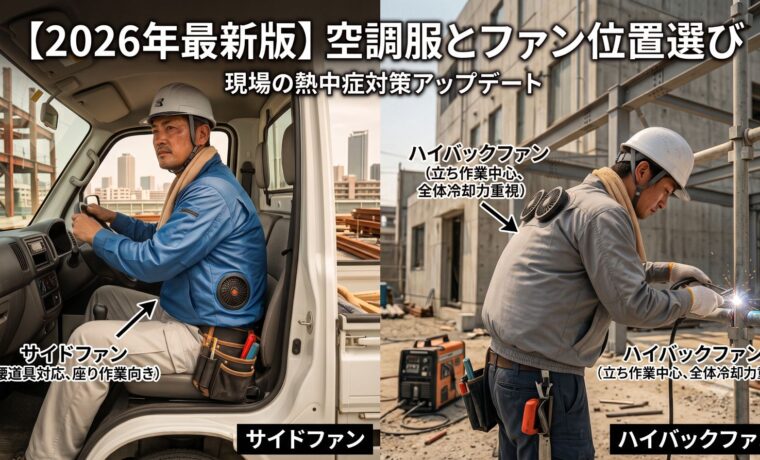 空調服　熱中症対策　防水工事　雨漏り